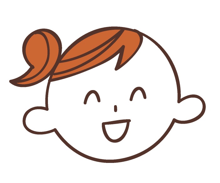 笑顔の女性